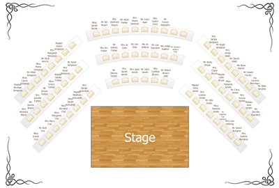 theater seating plan