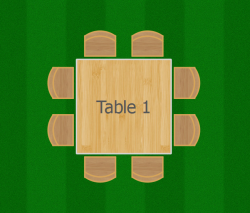 floor plan table