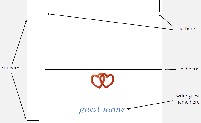 free place card template