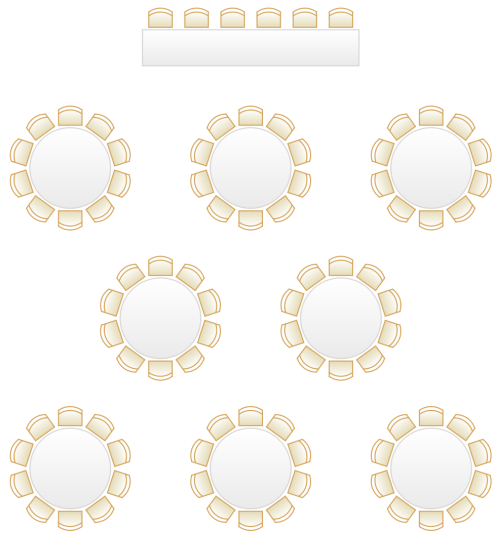 Table Seating Plan Hints For Weddings, Round Table Seating Plan
