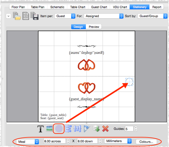 design a place card