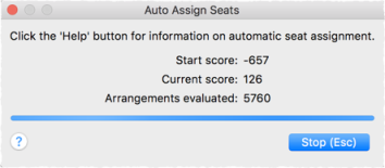 automatic seat assignment