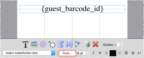 choose barcode font