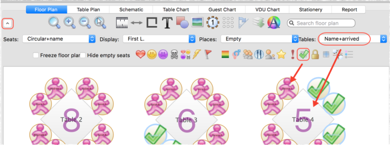 assign seats in real-time