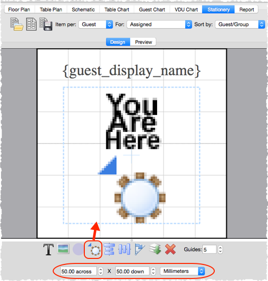 add a personalised map to stationery