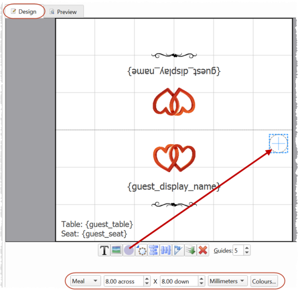 design a place card