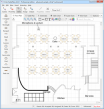 use a scaled image as the floor plan