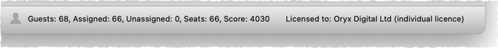 status bar