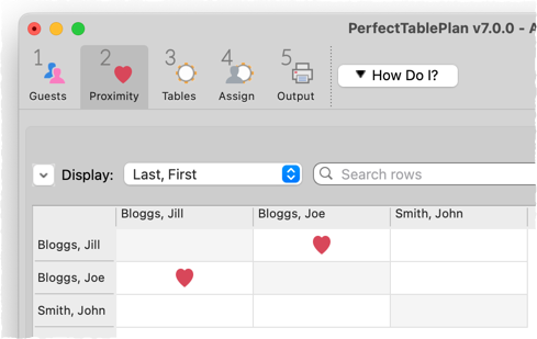 guest proximity pane