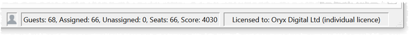 status bar