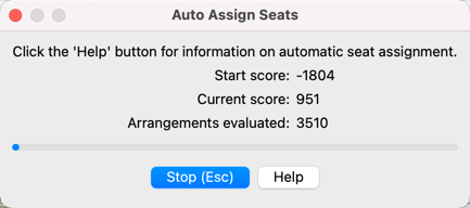 automatic seat assignment