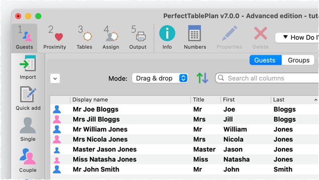 guests pane guests pane