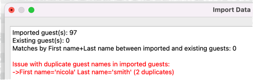 import duplicate name warning import duplicate name warning