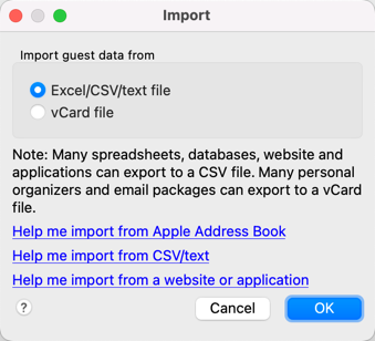 import guest list window