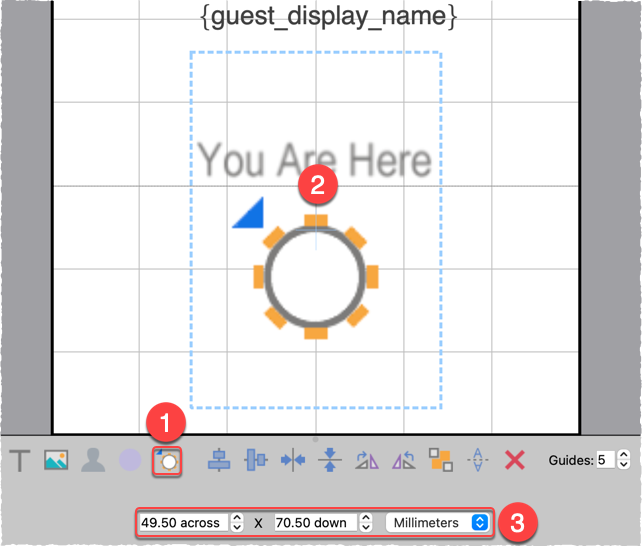 add a personalised map to stationery
