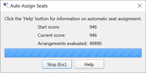 automatic seat assignment