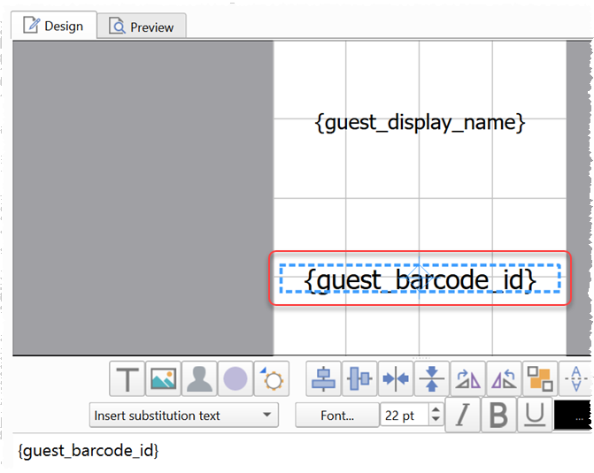 add barcode for check-in