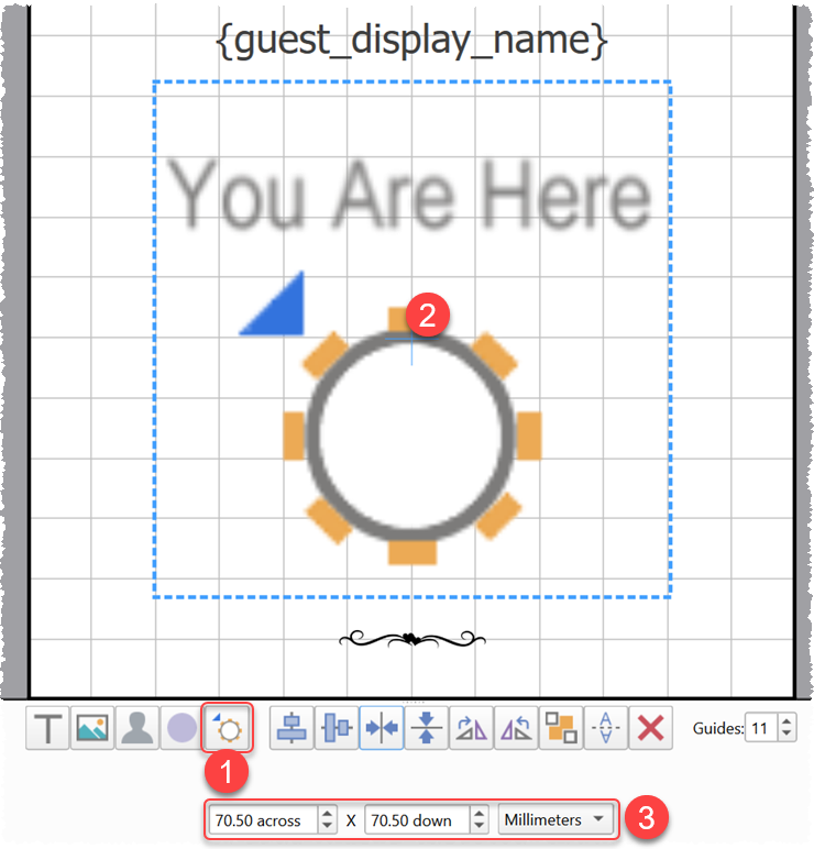 add a personalised map to stationery