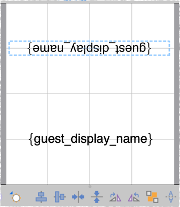 add text to place card add text to place card