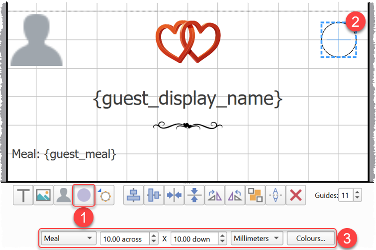 designing place cards
