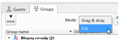edit mode edit mode