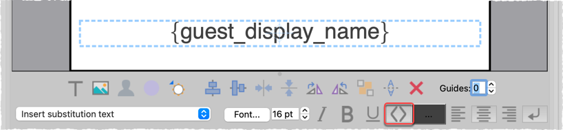 Interpret substitited text as HTML Interpret substitited text as HTML