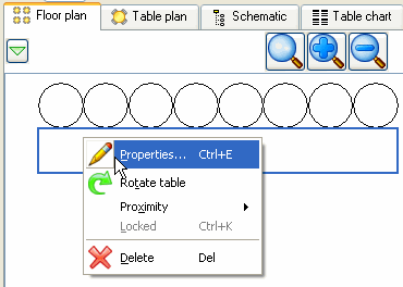 table properties